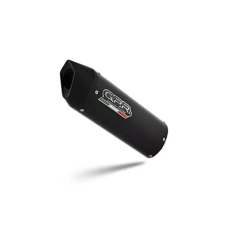 Direkt Vom Hersteller GPR Furore Nero Racing Slip-On passend für Benelli Leoncino 500 Trail 2017–2024