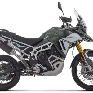 ARROW Endschalldämpfer VELOCE Aluminium Schwarz passend für Triumph TIGER 900 GT 2024/2025 Super-Preis