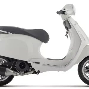Begrenztes Angebot ARROW Urban Komplettanlage Edelstahl Schwarz passend für Vespa Primavera 125 (24–25)