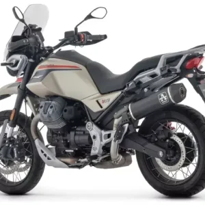 Neu Im Sortiment ARROW Indy-Race Endschalldämpfer passend für MOTO GUZZI V85 TT 2025