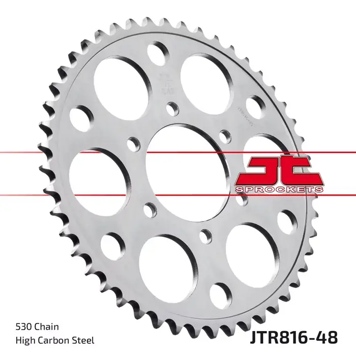Kettenrad 48Z passend für 530 SI Innen Ø 76 Lochkreis 100 Heißes Angebot