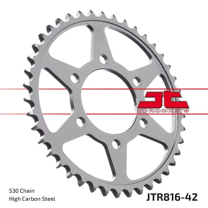 Kettenrad 42Z 530 SI Innen Ø 76 Lochkreis 100 Schneller Versand