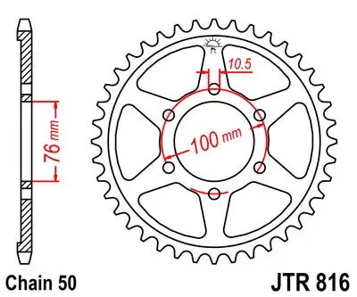 Mega-Angebot Kettenrad 47Z 530 SI passend für Suzuki Modelle