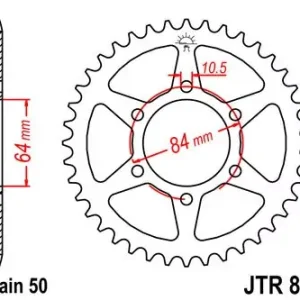 Zertifiziert Kettenrad 43Z 530 SI passend für Suzuki GS & GSX Modelle