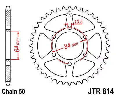 Zertifiziert Kettenrad 43Z 530 SI passend für Suzuki GS & GSX Modelle
