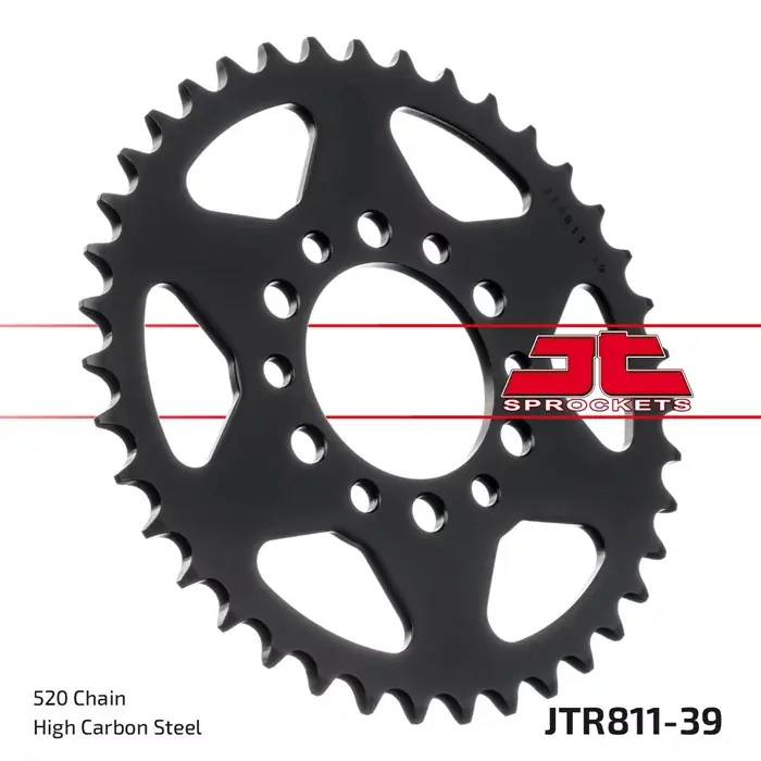 Kettenrad 39Z passend für Suzuki TS 185 ER – 520 SW Innen Ø 064 Lochkreis 084 Neue Ware
