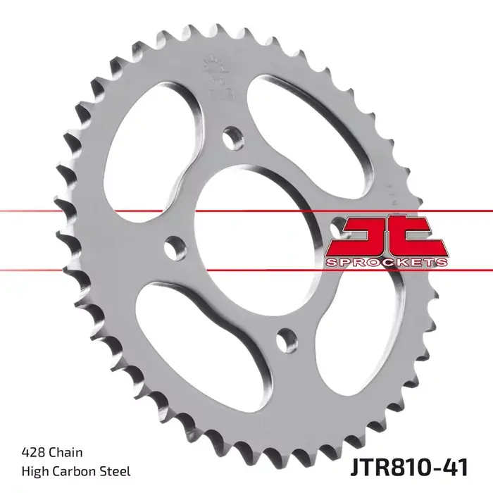 Versand Am Gleichen Tag Kettenrad 41Z 428 SI Innen Ø 58 mm Lochkreis 78 mm passend für 125cc Motorräder