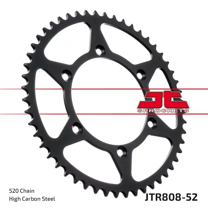 Kettenrad 52Z passend für Suzuki DR-Z / RM / RM-Z – 520 SW Innen Ø 126 Lochkreis 146 Ausverkauf