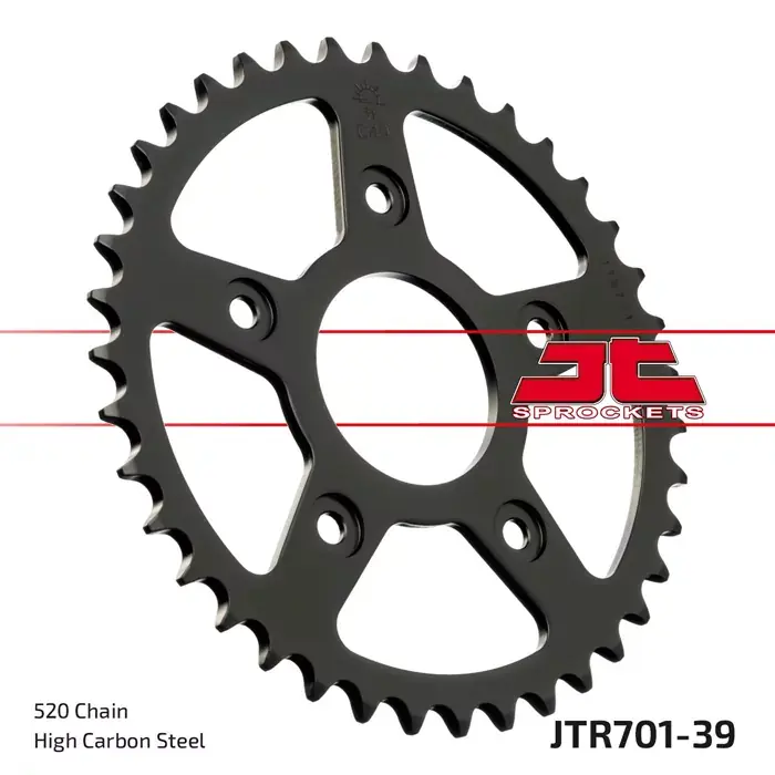 Kettenrad 39Z passend für 520 SW Innen Ø 062 Lochkreis 108 Schneller Versand