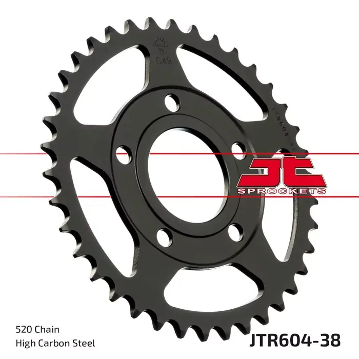 Kettenrad 38Z 520 SW Innen Ø 58 Lochkreis 90 Highlight