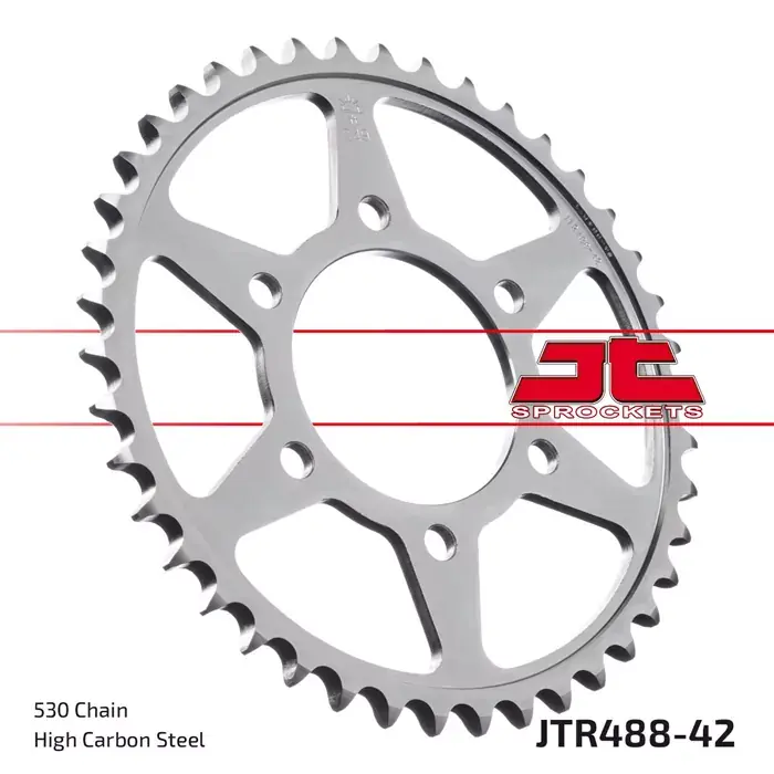 Kettenrad 42Z 530 SI Innen Ø 80 Lochkreis 104 Preisknaller