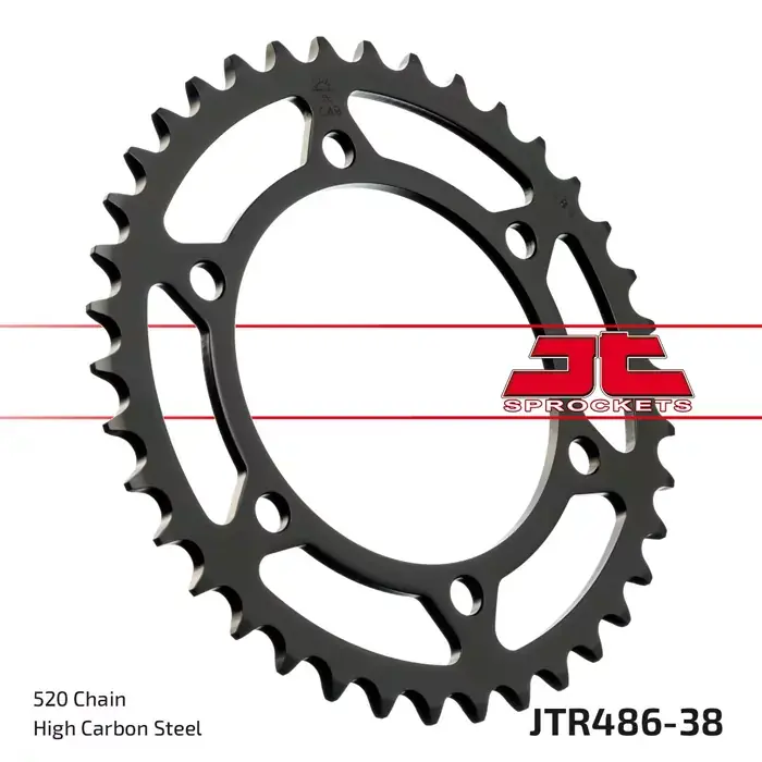 Expressversand Kettenrad 38Z passend für 520er Kette – Innen Ø 110, Lochkreis 130