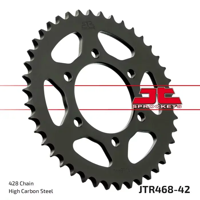 Ausverkauf Kettenrad 42Z 428 Innen Ø 68 Lochkreis 86 passend für Kawasaki BN 125