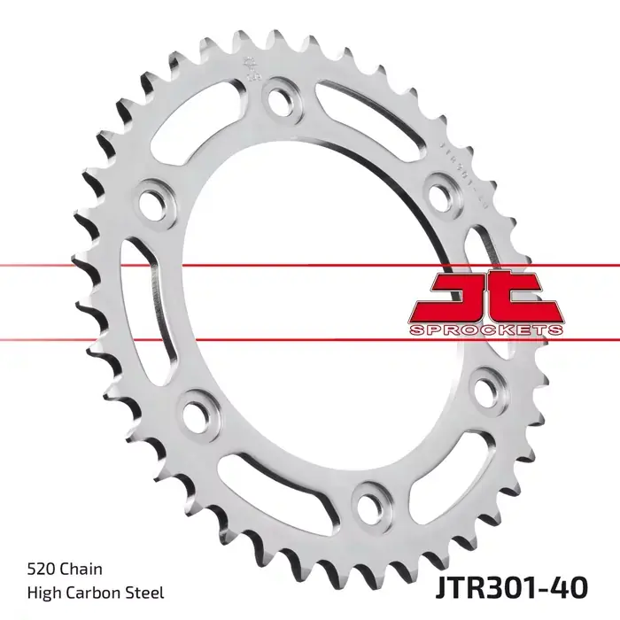 Kettenrad 40Z 520 SI passend für Honda XR & CRF Echt