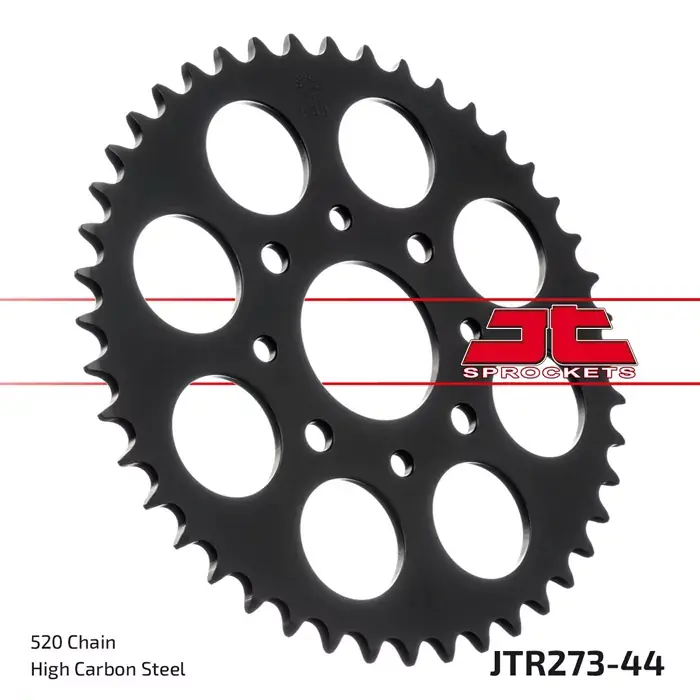 Sichere Zahlung Kettenrad 44Z mit 520 Teilung Innen Ø 58 mm Lochkreis 90