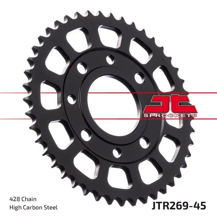 Schneller Versand Kettenrad 45Z 428 SW Innen Ø 58 Lochkreis 90
