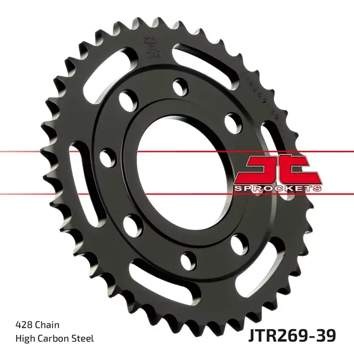 Kettenrad 39Z 428 SW Innen Ø 58 mm Lochkreis 90 mm Abverkauf