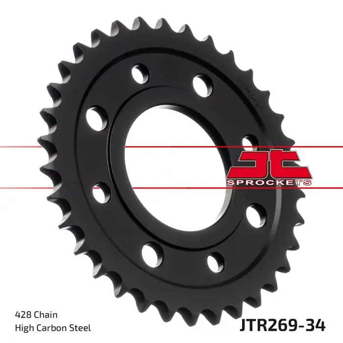 Kettenrad 34Z 428 SW Innen Ø 58 Lochkreis 90 passend für Honda Top-Seller