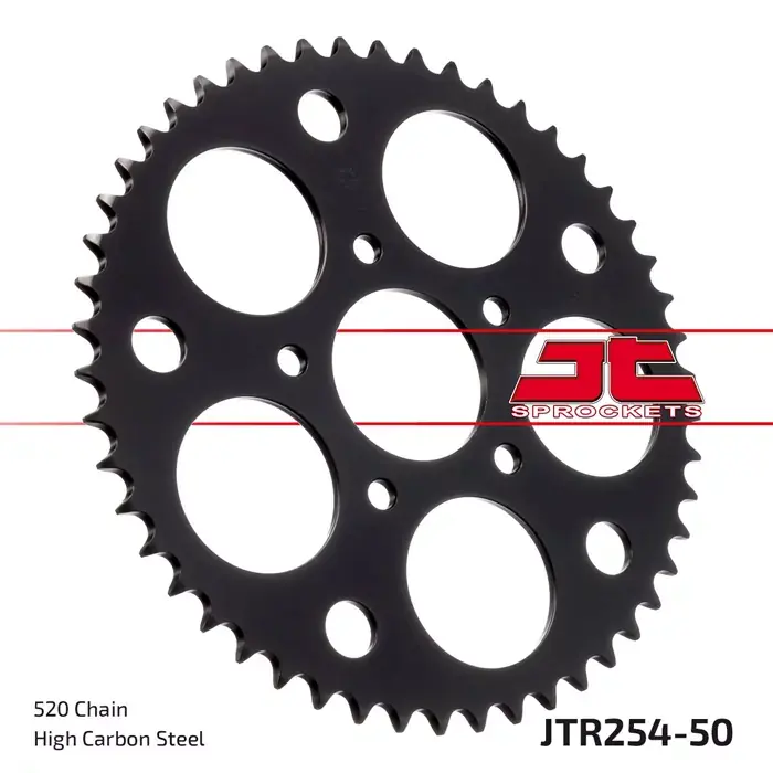 Highlight Kettenrad 50Z 520 SW Innen Ø 064 Lochkreis 096 passend für Honda XL 200 R, CBF 250
