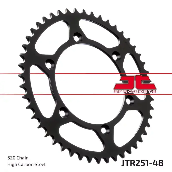 Kettenrad 48Z 520 SW passend für Yamaha WR & YZ Modelle Heißes Angebot