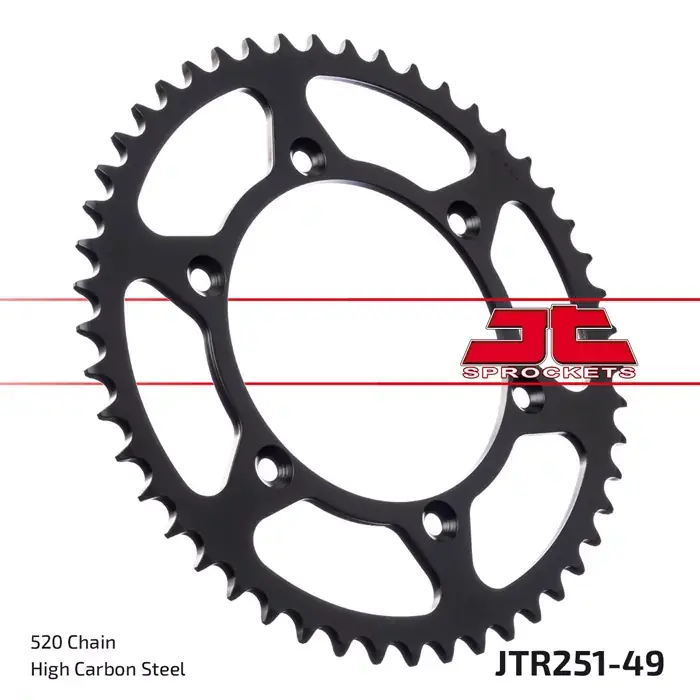 Kettenrad 49Z passend für 520 SW Innen Ø 130 Lochkreis 150 Echt