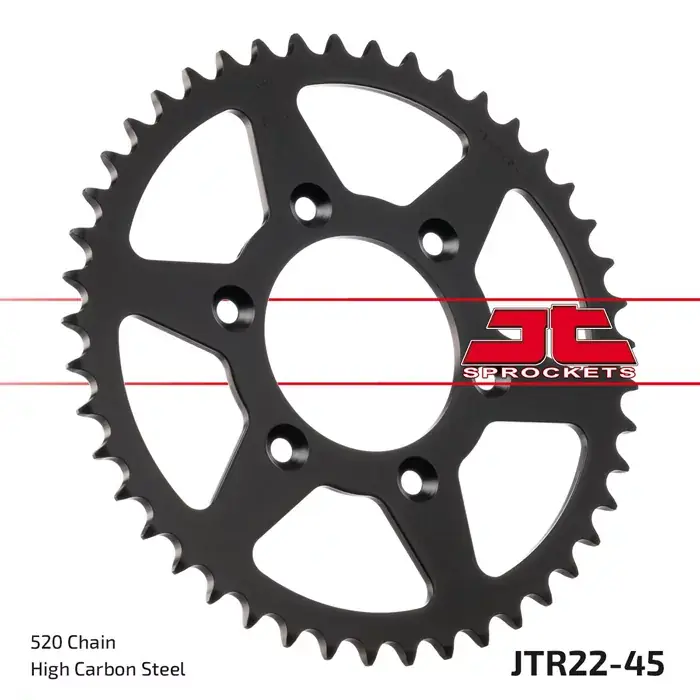 Heißes Angebot Kettenrad 45Z 520 SW Innen Ø 80 Lochkreis 106