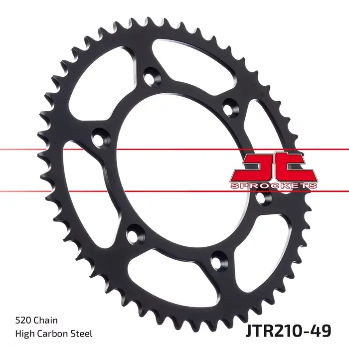 Top-Angebot Kettenrad 49Z 520 SW Innen Ø 125 Lochkreis 153