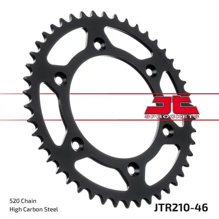 Neu Kettenrad 46Z passend für Honda CR 125R / CR 250R