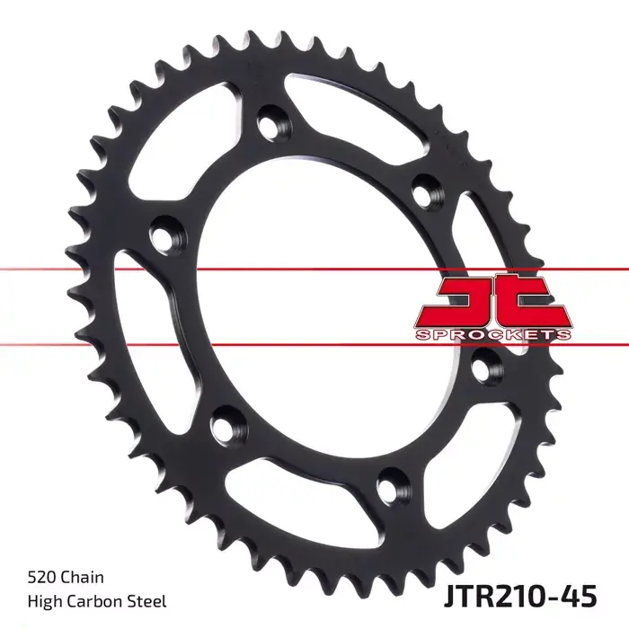Ausverkauf Kettenrad 45Z 520 SW Innen Ø 125 Lochkreis 153