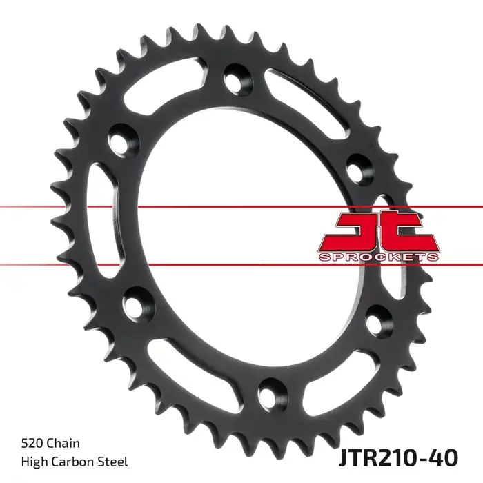 Top-Preis Kettenrad 40Z 520 SW Innen Ø125 passend für Honda CR 125R / CR 250R