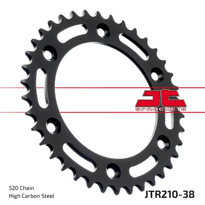 Kettenrad 38Z 520 SW Innen Ø 125 mm Lochkreis 153 mm passend für Honda CR 125 R / CR 250 R Preisknaller