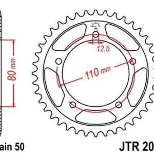 Versand Am Gleichen Tag Kettenrad 45Z 530 SI passend für Triumph Trident, Adventurer, Daytona, Speed Triple, Sprint, Legend