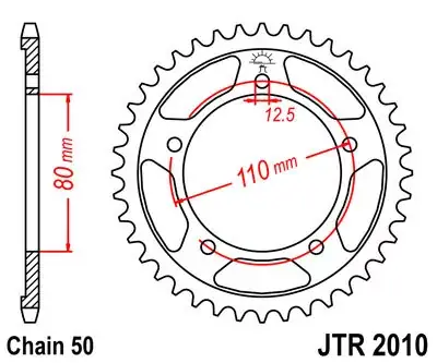 Direktkauf Kettenrad 42Z 530 SI passend für Triumph