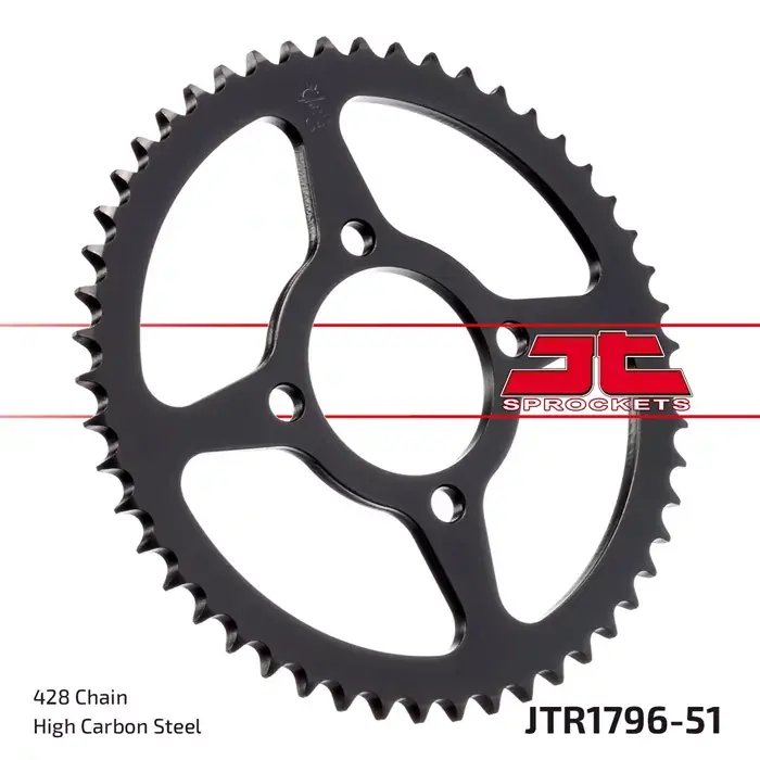Kettenrad 51Z 428 SW Innen Ø 064 Lochkreis 084 Markenprodukt