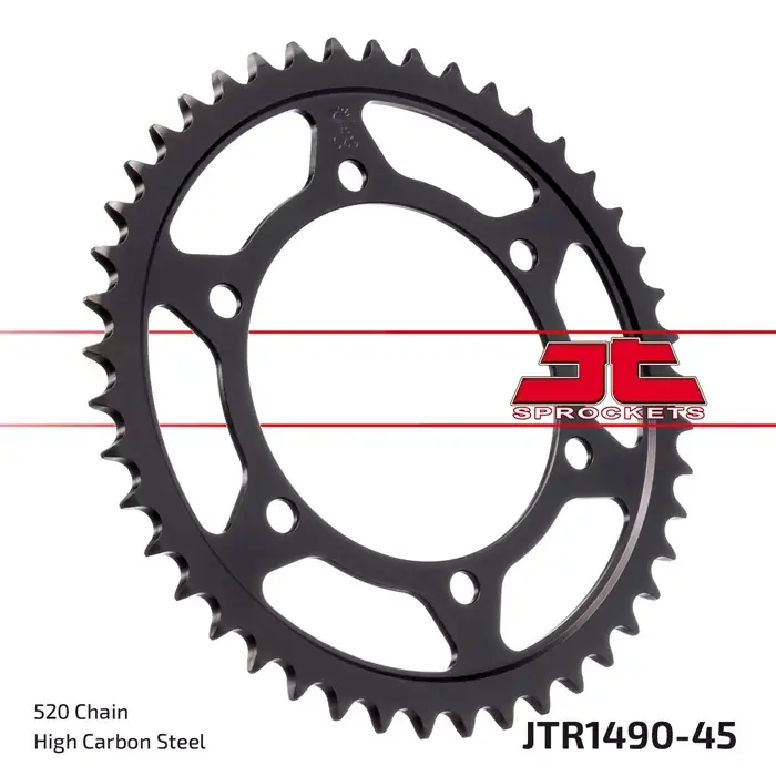 Finale Aktion Kettenrad 45Z passend für Kawasaki Modelle 520 SW Innen Ø 120 Lochkreis 140
