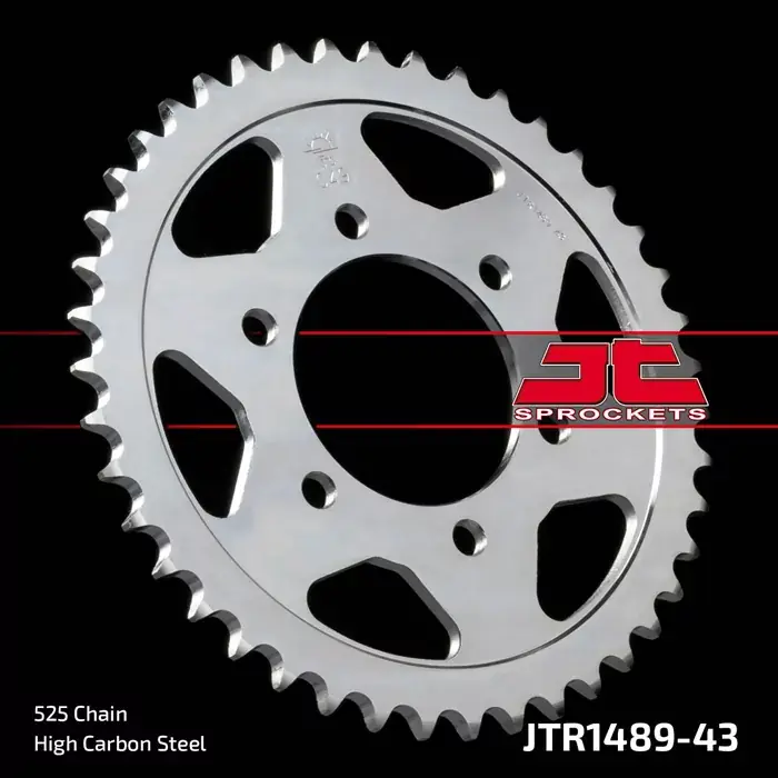 Markenprodukt Kettenrad 43Z 525 SI Innen Ø 80 Lochkreis 104