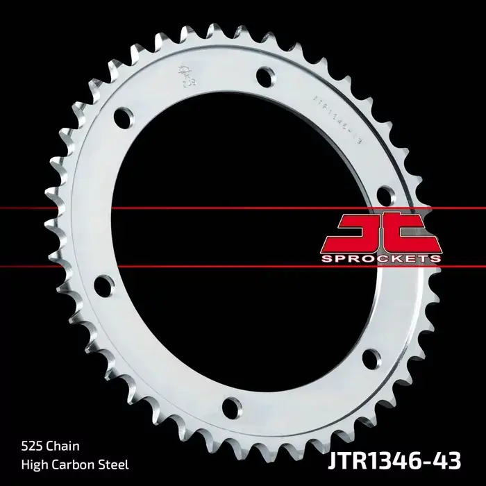 Ausverkauf Kettenrad 43Z 525 passend für Honda VFR 800