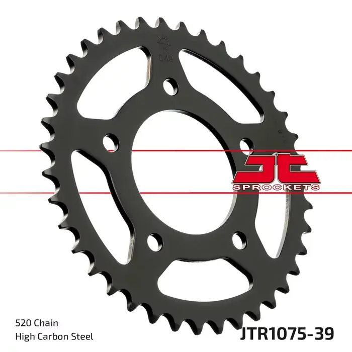 Kettenrad 39Z passend für Honda CB400N / Kymco Venox 250 – 520 SW Innen Ø 80 mm Lochkreis 110 mm Begrenztes Angebot