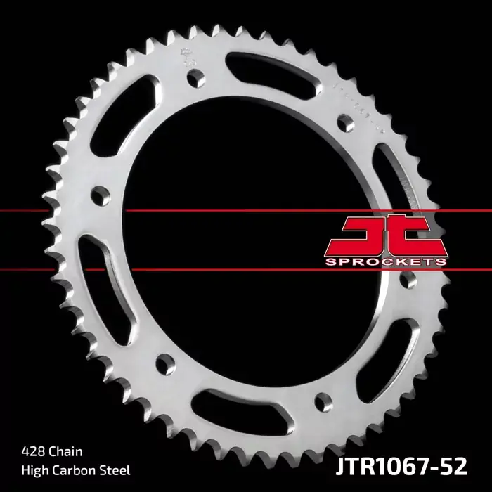 Kracherpreis Kettenrad 52Z 428 SI Innen Ø 142 Lochkreis 164