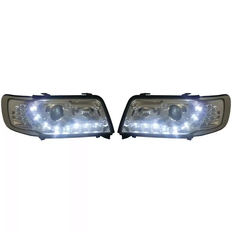 Sonderangebot DIEDERICHS Hauptscheinwerfersatz TFL Optik passend für Audi 100 C4
