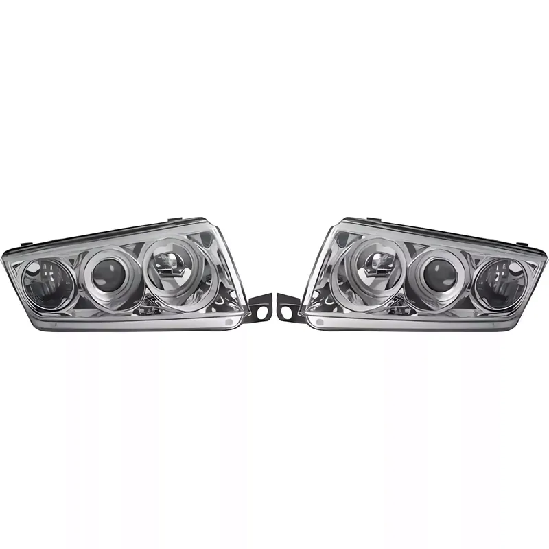 DIEDERICHS Hauptscheinwerfersatz ANGEL EYES Chrom passend für Skoda Fabia I Knallerangebot