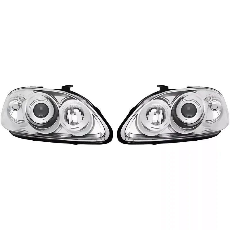Top-Preis DIEDERICHS Hauptscheinwerfersatz Angel Eyes chrom klar passend für Honda Civic VI