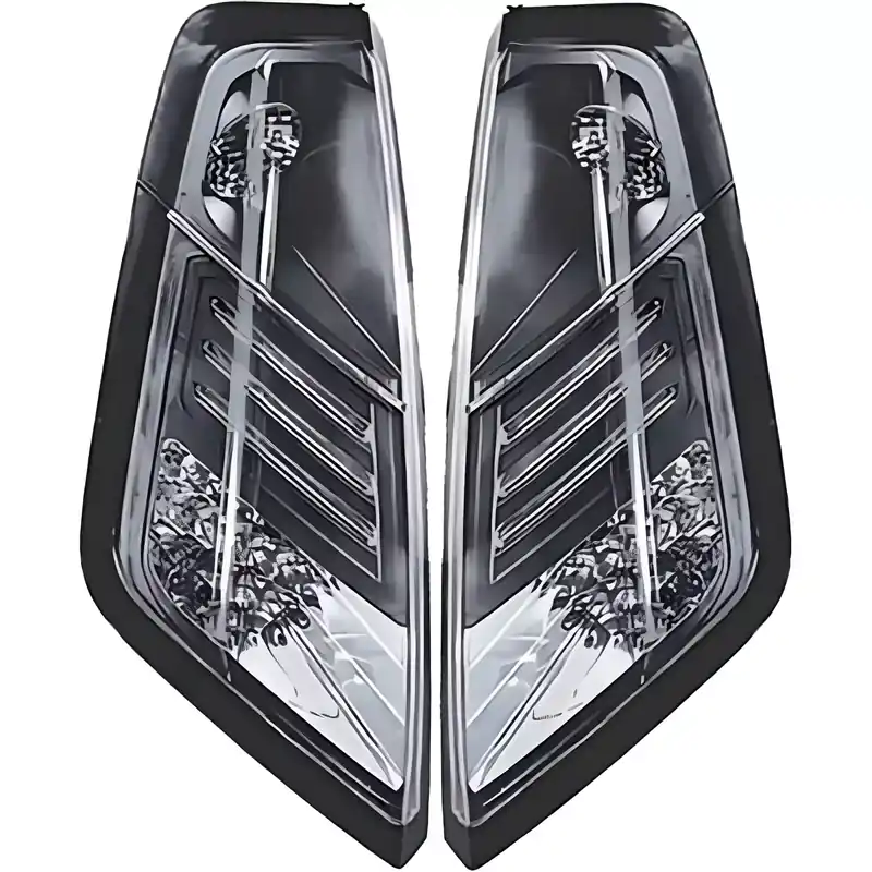 DIEDERICHS Heckleuchtensatz LED klar/schwarz passend für Fiat Grande Punto Markenprodukt