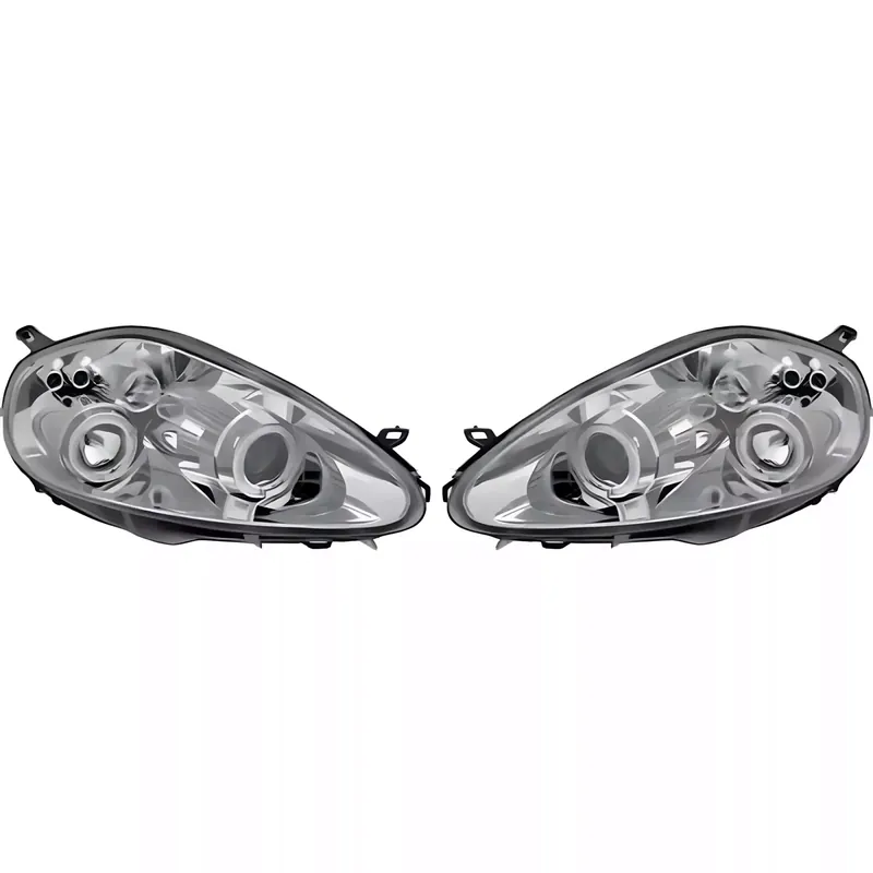 DIEDERICHS Hauptscheinwerfersatz ANGEL EYES Chrom passend für Fiat Grande Punto Direkt Vom Hersteller