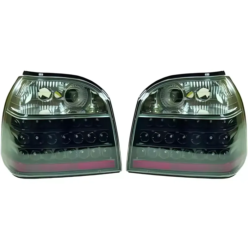 DIEDERICHS Heckleuchtensatz LED Klarglas/Schwarz passend für VW Golf 3 Neu Im Sortiment