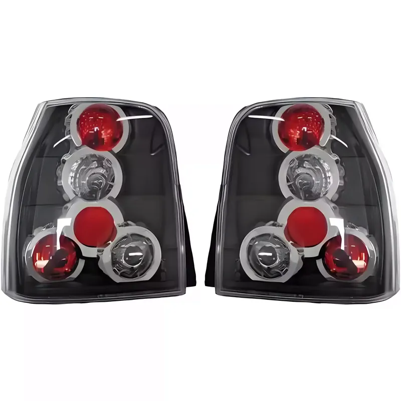 DIEDERICHS Heckleuchtensatz Klarglas/Schwarz passend für VW Lupo I (6X1, 6E1) Neu Im Sortiment