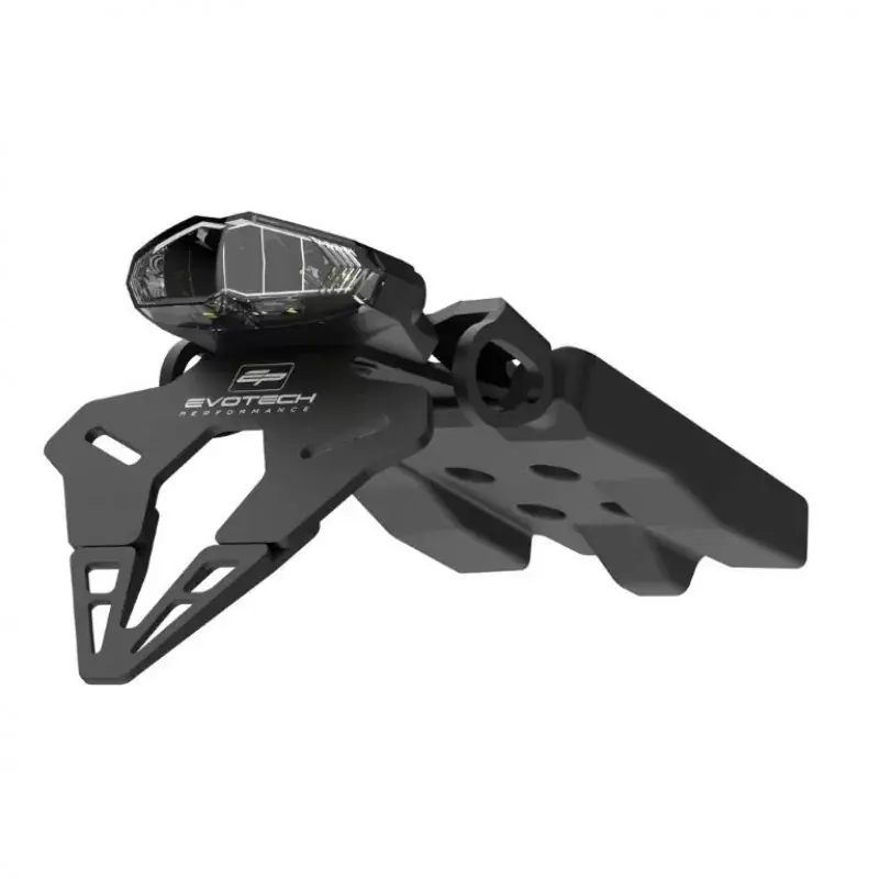 Sofort Bestellen Evotech Kennzeichenhalter passend für Yamaha WR 125 R ab 2026 mit getöntem Rücklicht