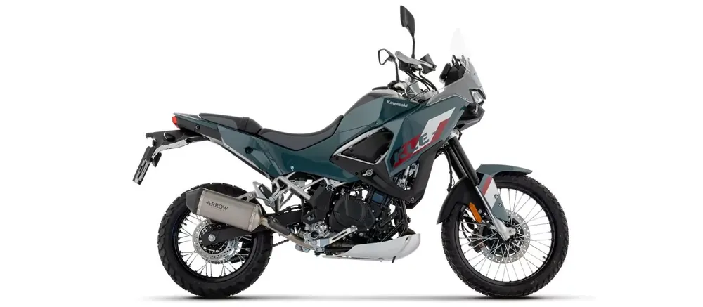 Markenware ARROW Explorer Titan Endschalldämpfer passend für Kawasaki KLE 500 2026
