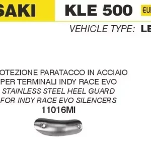 ARROW Hitzeschutz Edelstahl passend für Kawasaki KLE 500 2026 Angebot