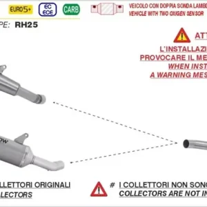 Top-Angebot ARROW Racing Krümmer passend für Yamaha YZF R3 25-26